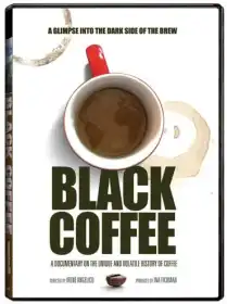 Чорна кава постер