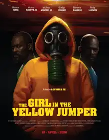 Дівчина в жовтому худі постер