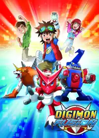 Digimon Fusion постер